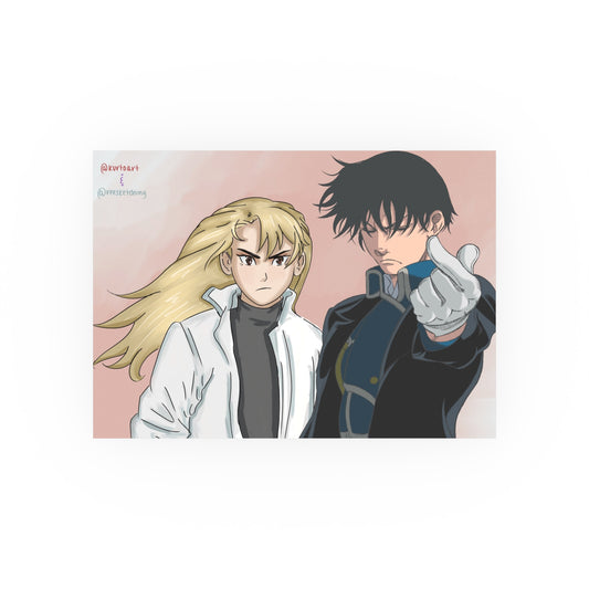 Roy + Riza Poster